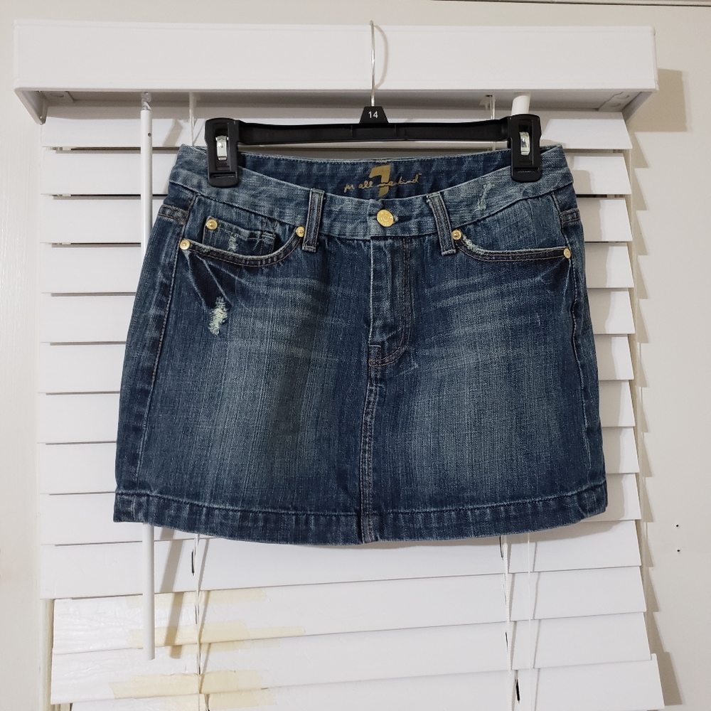 Jean skirt